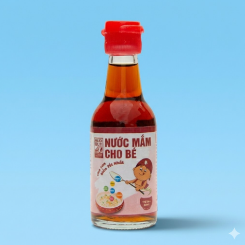 MƯỜI QUÝ - Nước mắm cho bé 100% cá cơm (60ml)