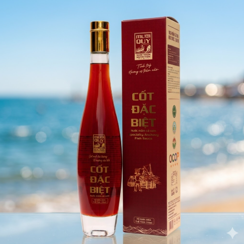 MƯỜI QUÝ - Nước mắm cốt đặc biệt (375ml)