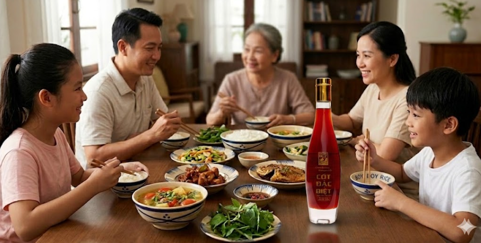 MƯỜI QUÝ - Nước mắm cốt đặc biệt (375ml)