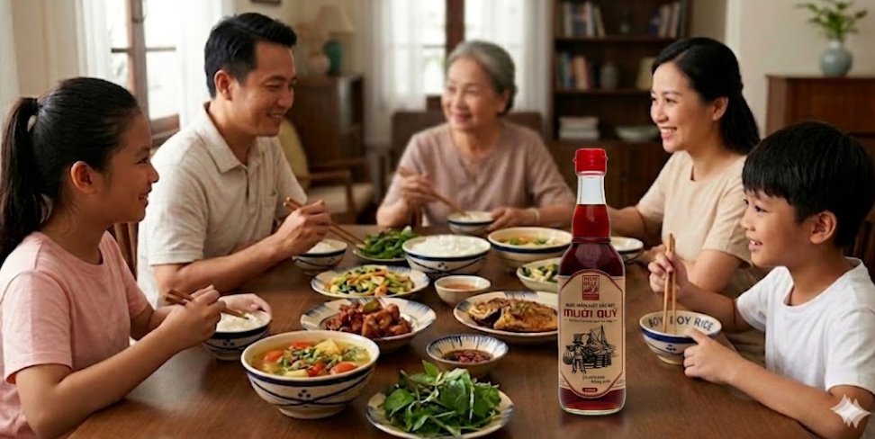  MƯỜI QUÝ - Nước mắm cốt đặc biệt (500ml)